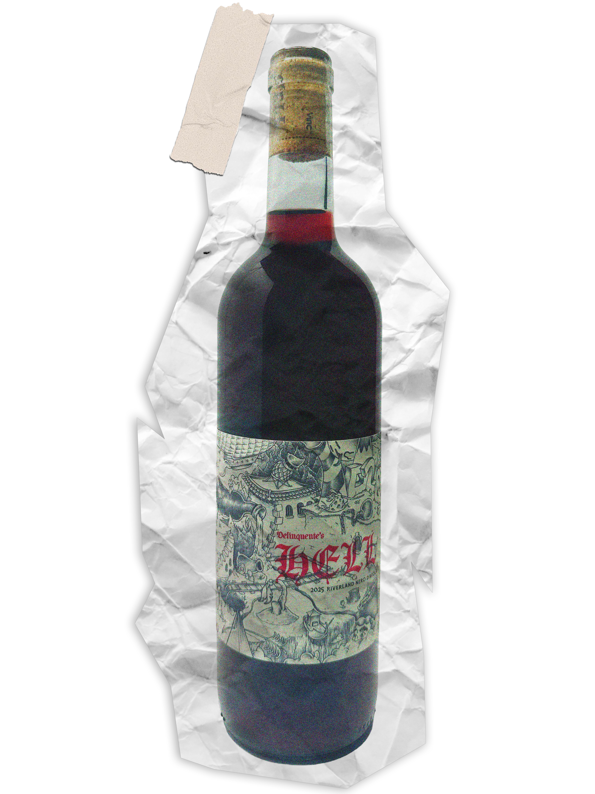Delinquente 'Hellfire' Nero D'avola 2025