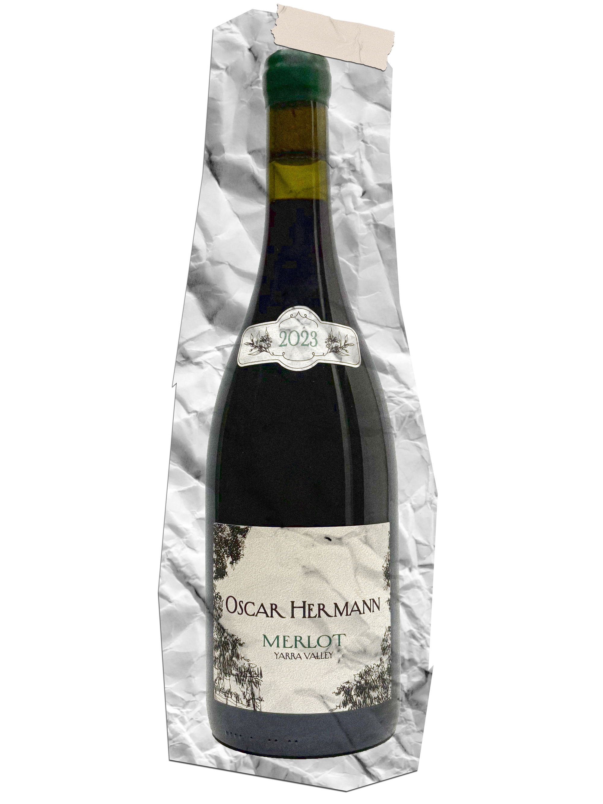 Oscar Hermann Estate Merlot 2023