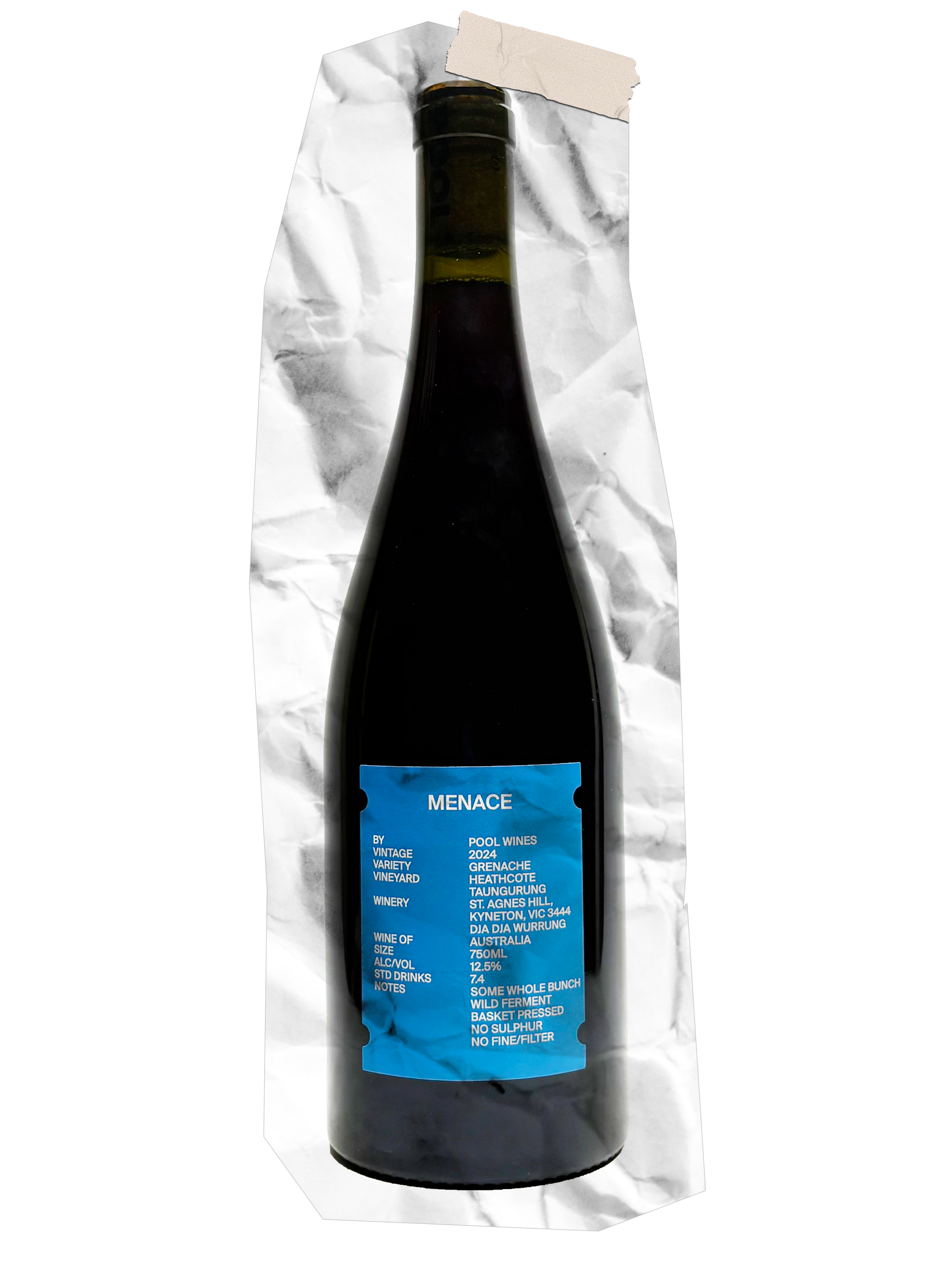 Pool Wines 'Menace' Grenache 2025