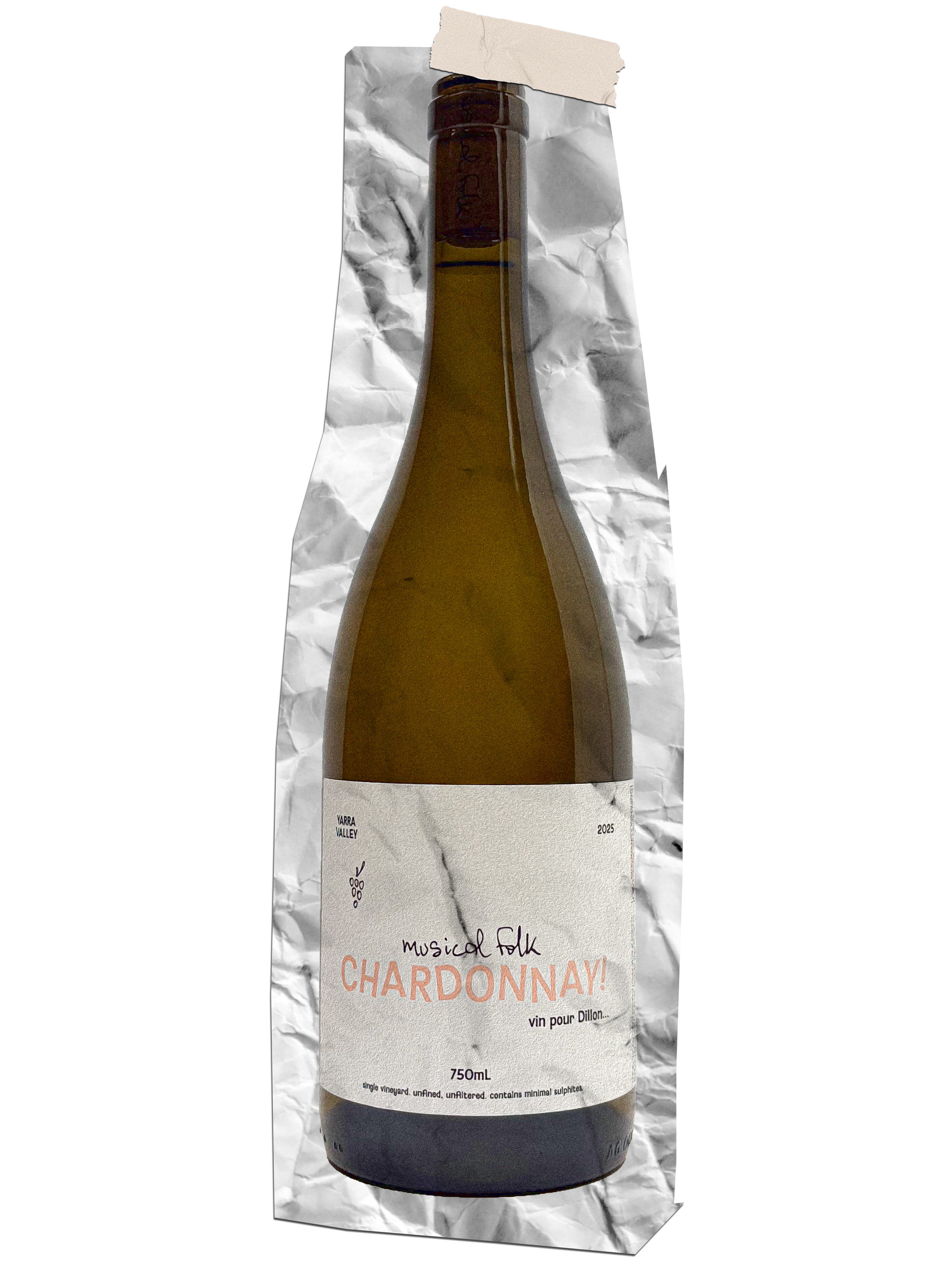 Musical Folk 'Vin pour Dillon...' Chardonnay 2025