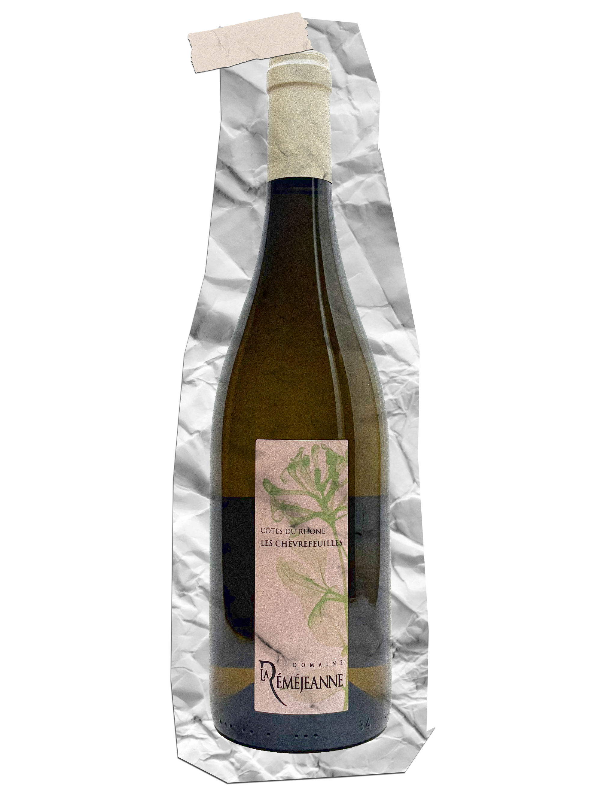 Domaine la Réméjeanne Côtes du Rhône 'Les Chèvrefeuilles' Blanc 2024