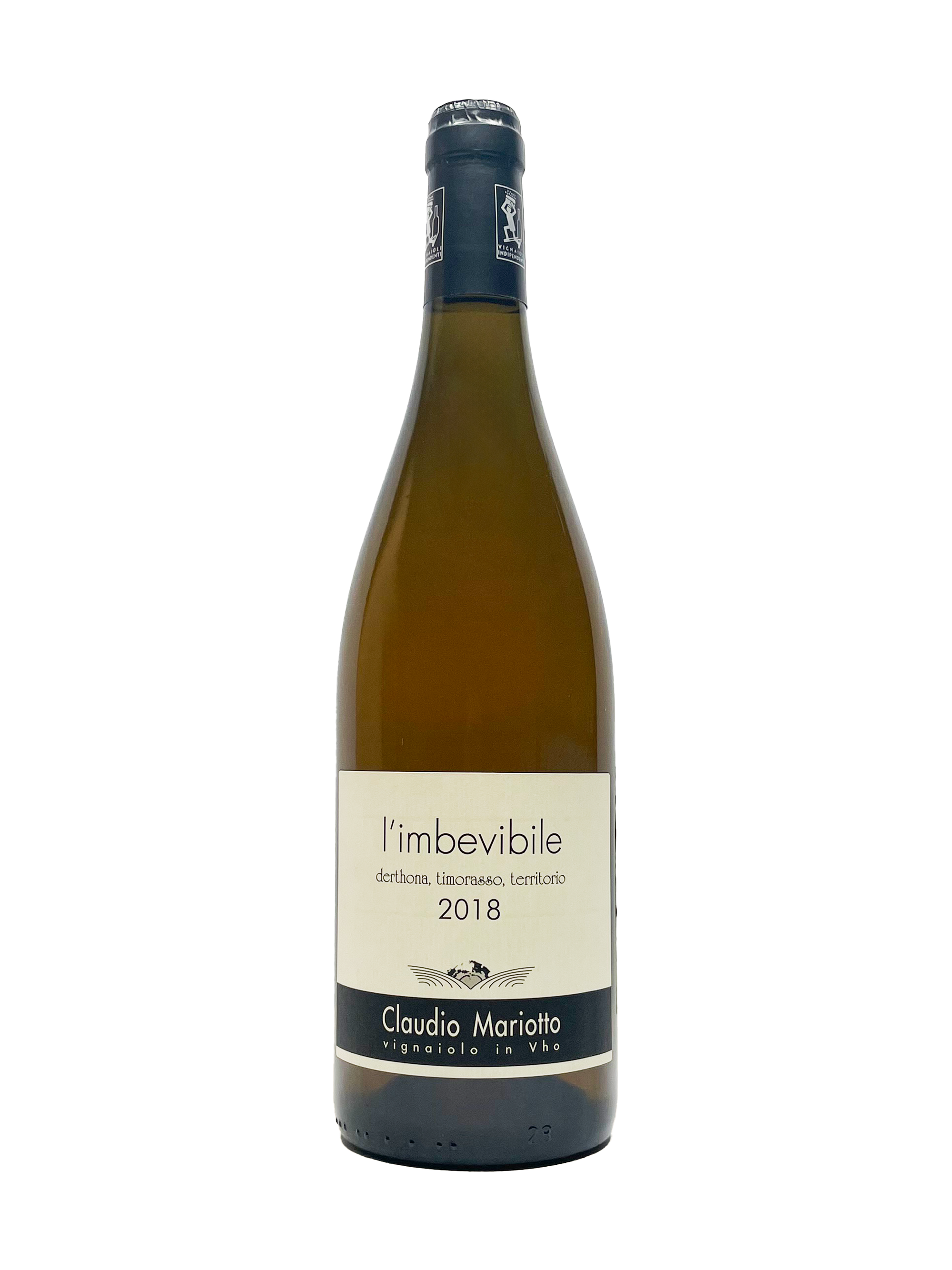 Claudio Mariotto ‘Imbevibile’ Colli Tortonesi DOC Timorasso 2018