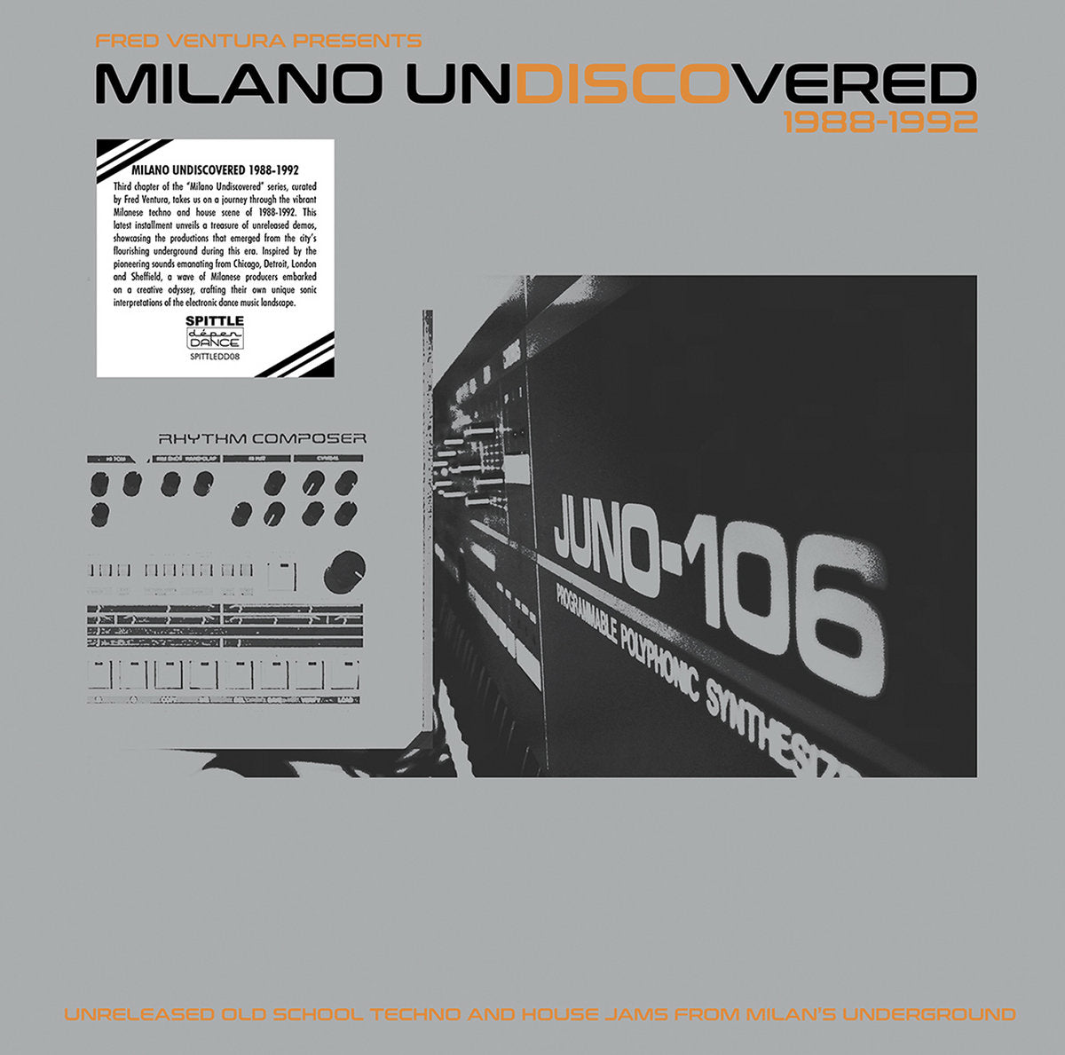 FRED VENTURA PRESENTS MILANO UNDISCOVERED 1988-1992 - UNRELEASED - Various Artists