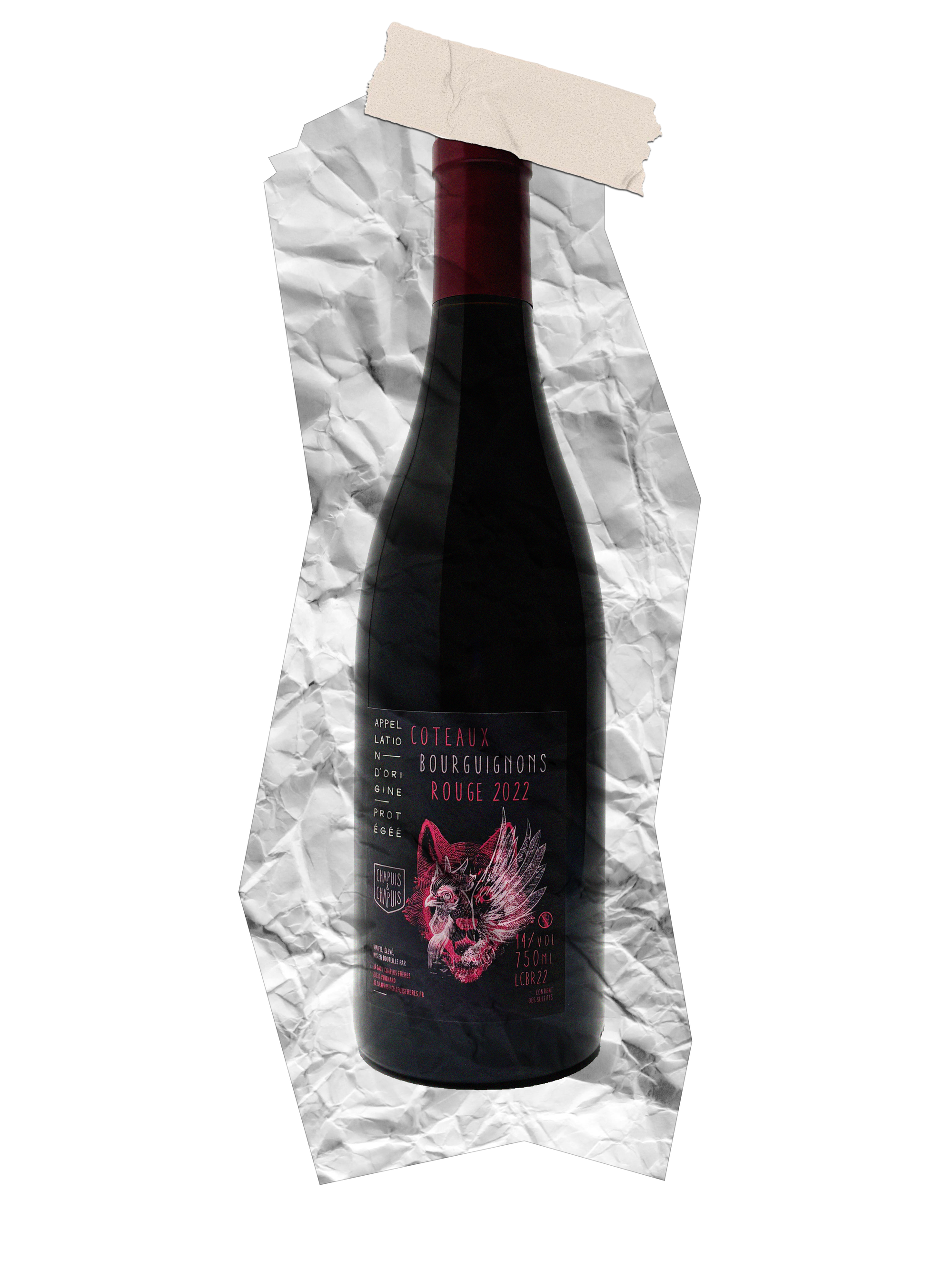 Chapuis et Chapuis Coteaux Bourguignons Rouge 2022