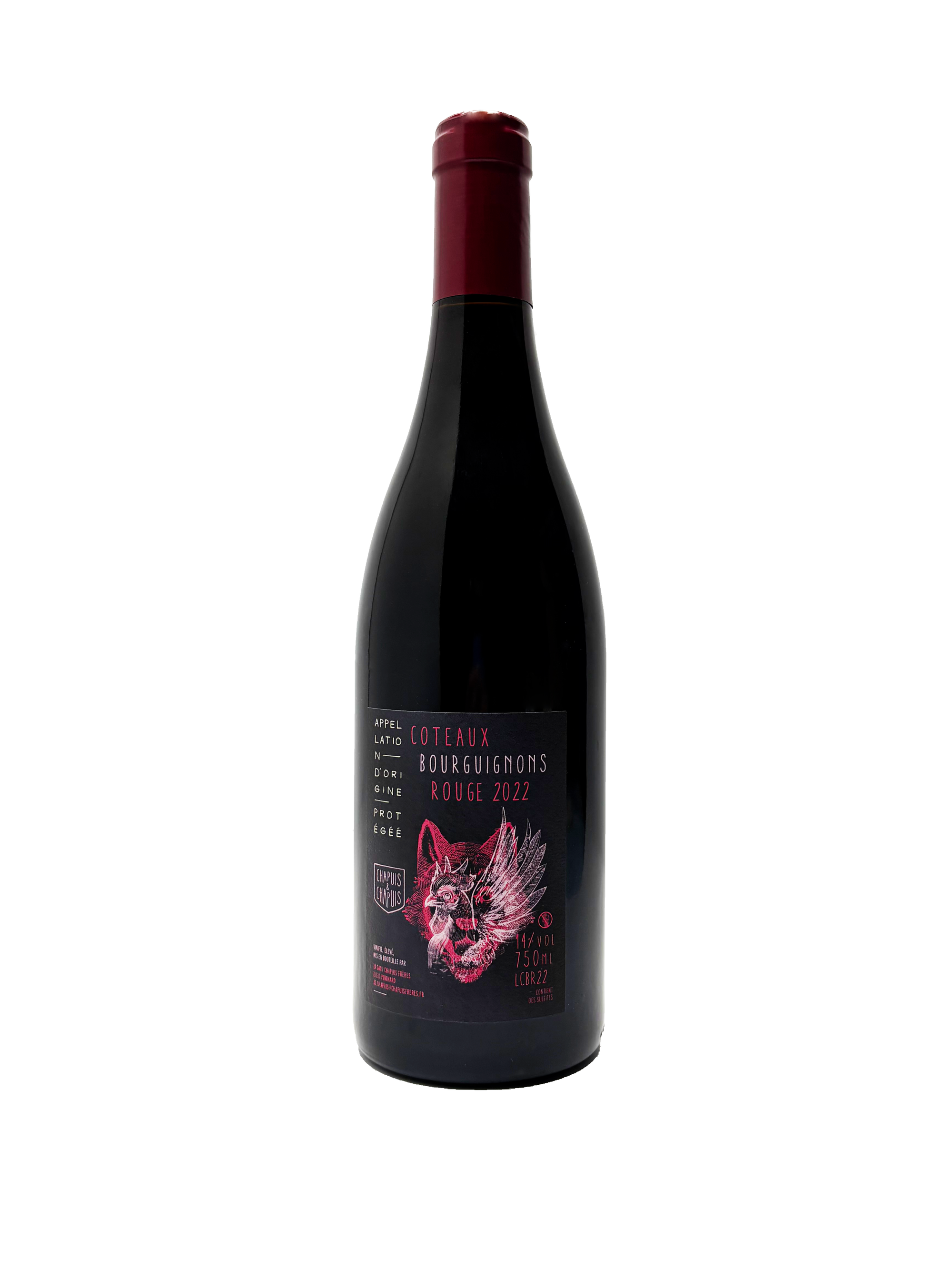 Chapuis et Chapuis Coteaux Bourguignons Rouge 2022